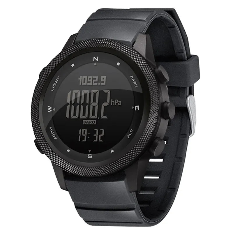 APACHE-46 Men's Outdoor Digital Watch – Altimeter, Barometer, Compass, WR50M