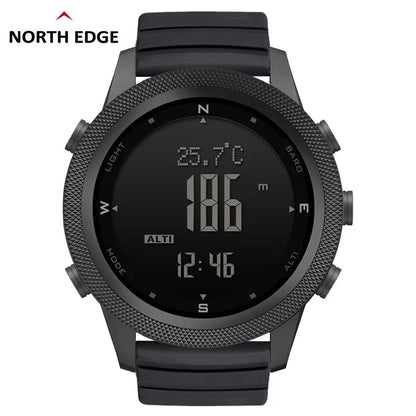 APACHE-46 Men's Outdoor Digital Watch – Altimeter, Barometer, Compass, WR50M