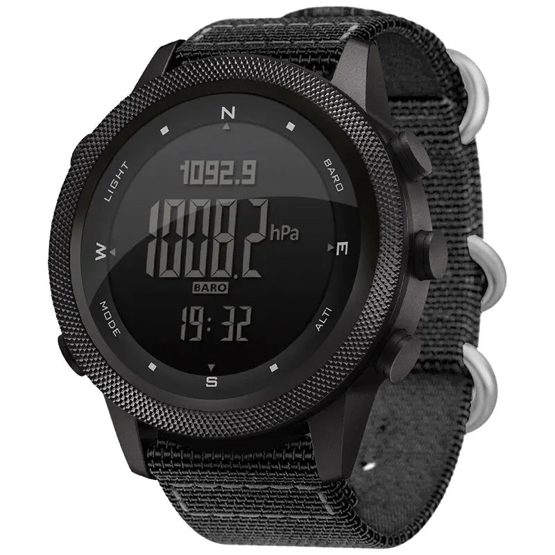 APACHE-46 Men's Outdoor Digital Watch – Altimeter, Barometer, Compass, WR50M