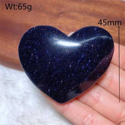 Heart-Shaped Blue Sandstone – A Symbol of Love, Protection, and Spiritual Healing