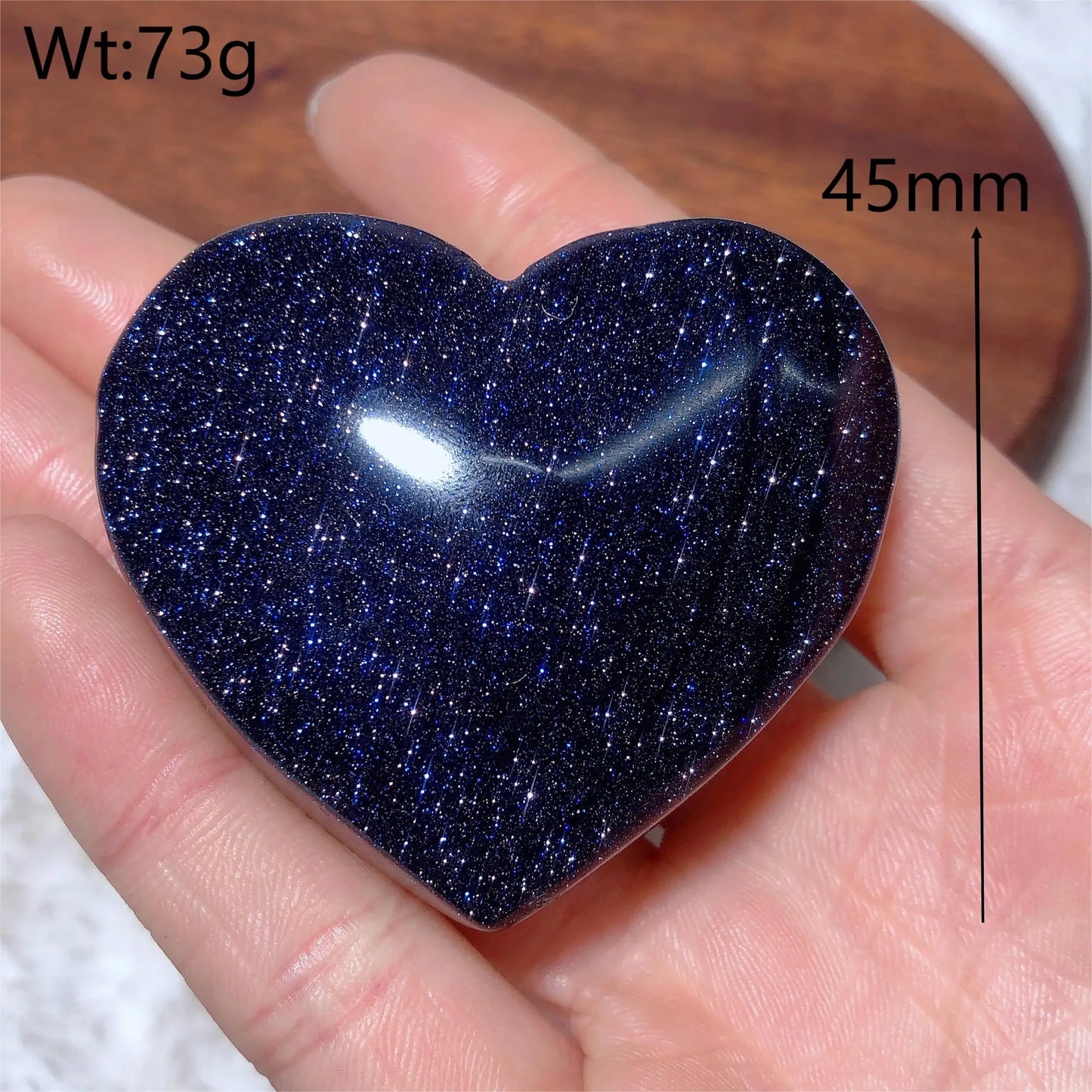 Heart-Shaped Blue Sandstone – A Symbol of Love, Protection, and Spiritual Healing