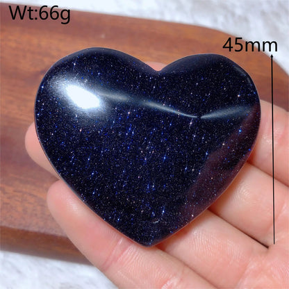 Heart-Shaped Blue Sandstone – A Symbol of Love, Protection, and Spiritual Healing