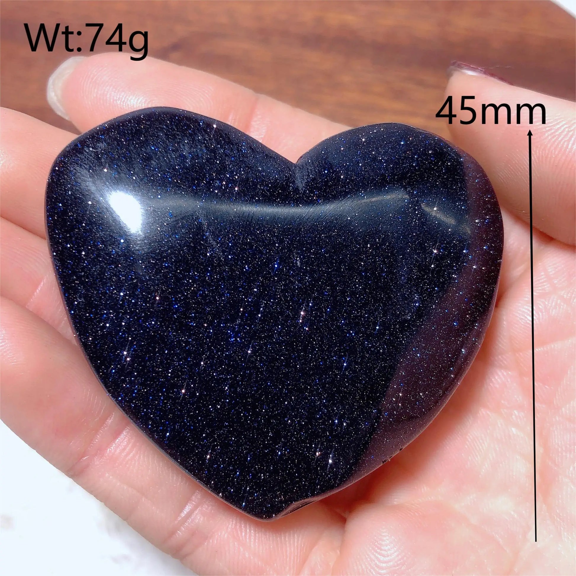 Heart-Shaped Blue Sandstone – A Symbol of Love, Protection, and Spiritual Healing