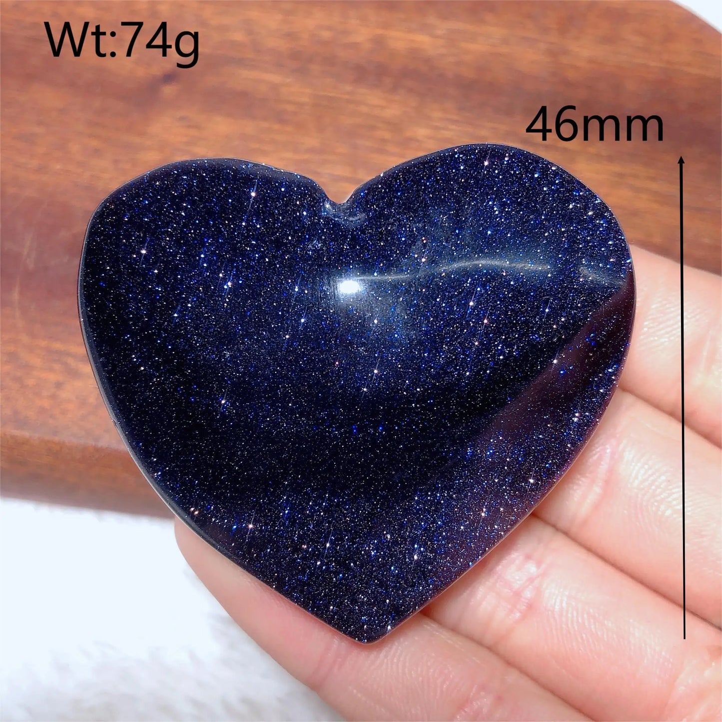 Heart-Shaped Blue Sandstone – A Symbol of Love, Protection, and Spiritual Healing