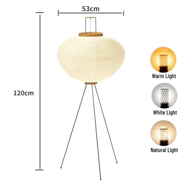 Akari Japanese Rice Paper Lamp