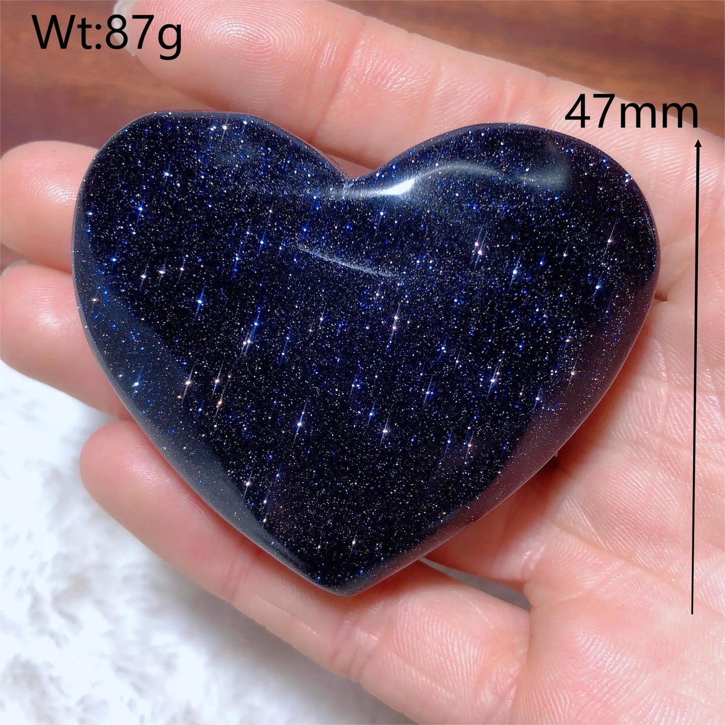 Heart-Shaped Blue Sandstone – A Symbol of Love, Protection, and Spiritual Healing