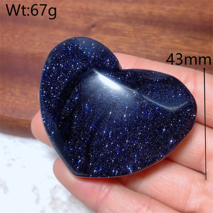 Heart-Shaped Blue Sandstone – A Symbol of Love, Protection, and Spiritual Healing