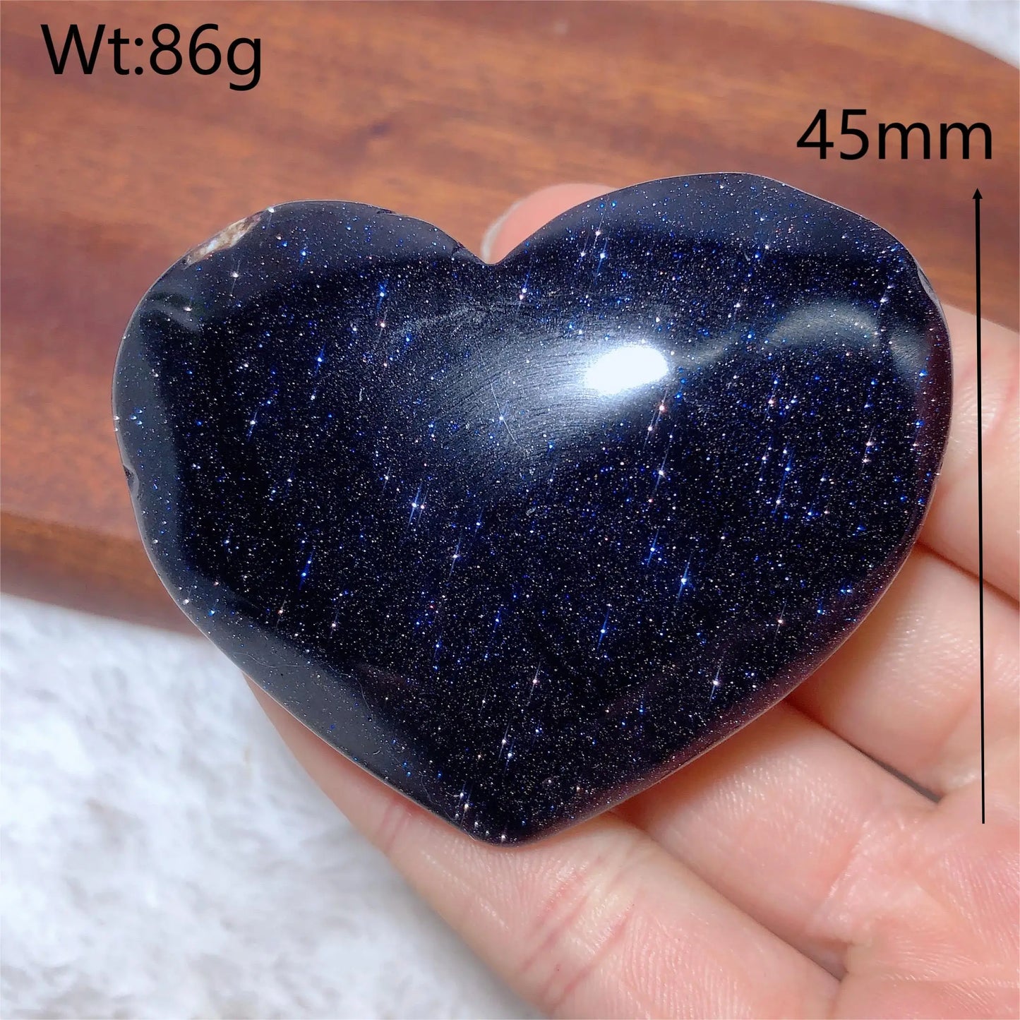 Heart-Shaped Blue Sandstone – A Symbol of Love, Protection, and Spiritual Healing