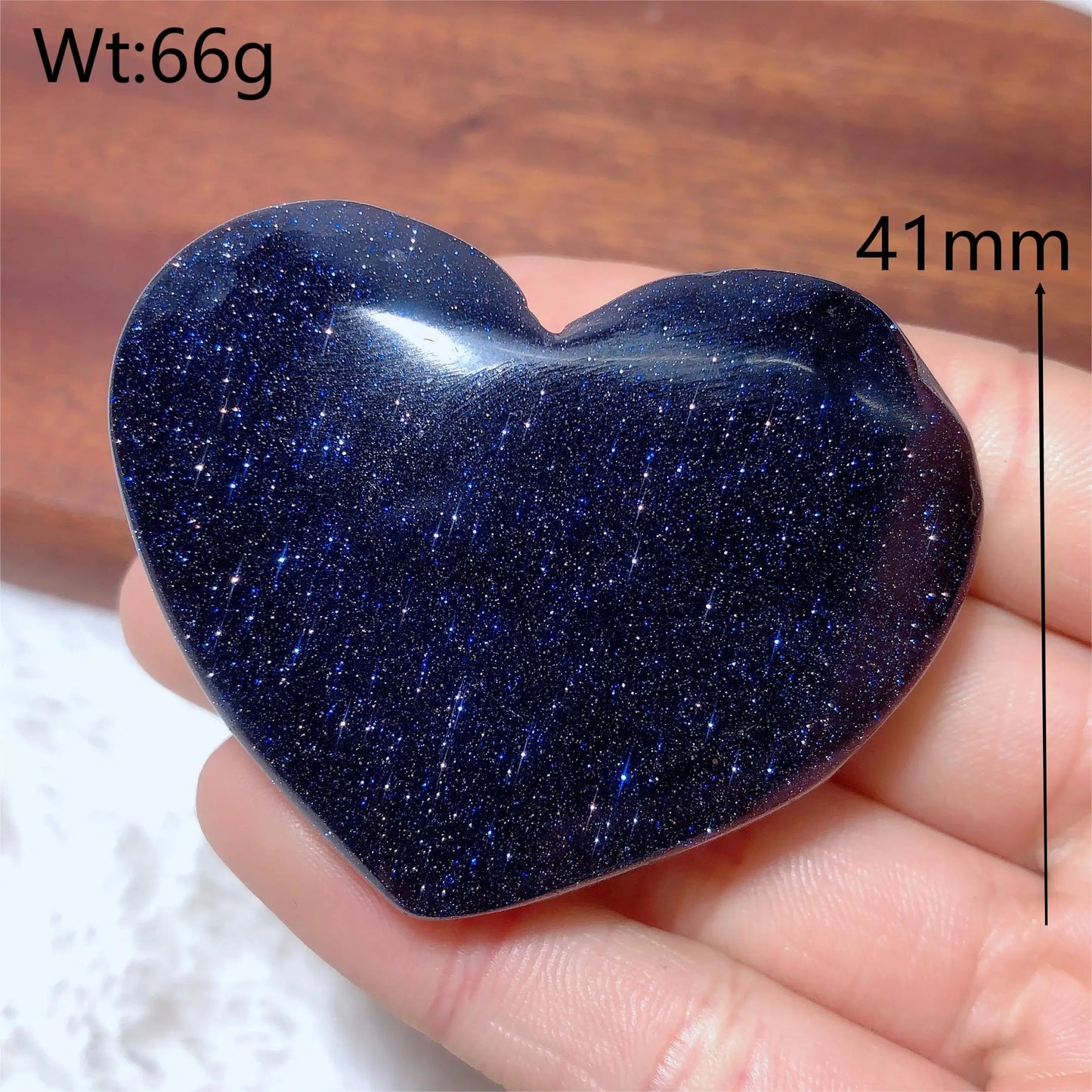 Heart-Shaped Blue Sandstone – A Symbol of Love, Protection, and Spiritual Healing