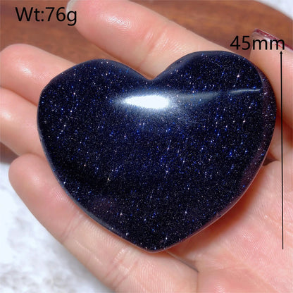 Heart-Shaped Blue Sandstone – A Symbol of Love, Protection, and Spiritual Healing