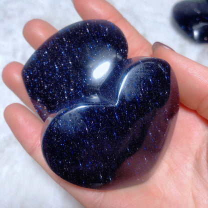 Heart-Shaped Blue Sandstone – A Symbol of Love, Protection, and Spiritual Healing