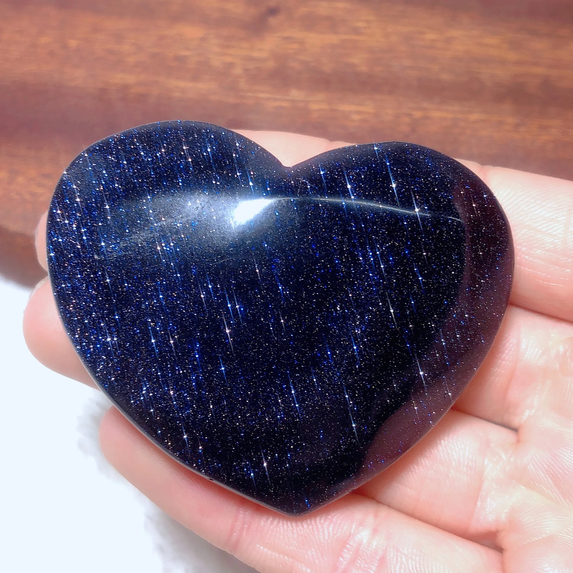 Heart-Shaped Blue Sandstone – A Symbol of Love, Protection, and Spiritual Healing