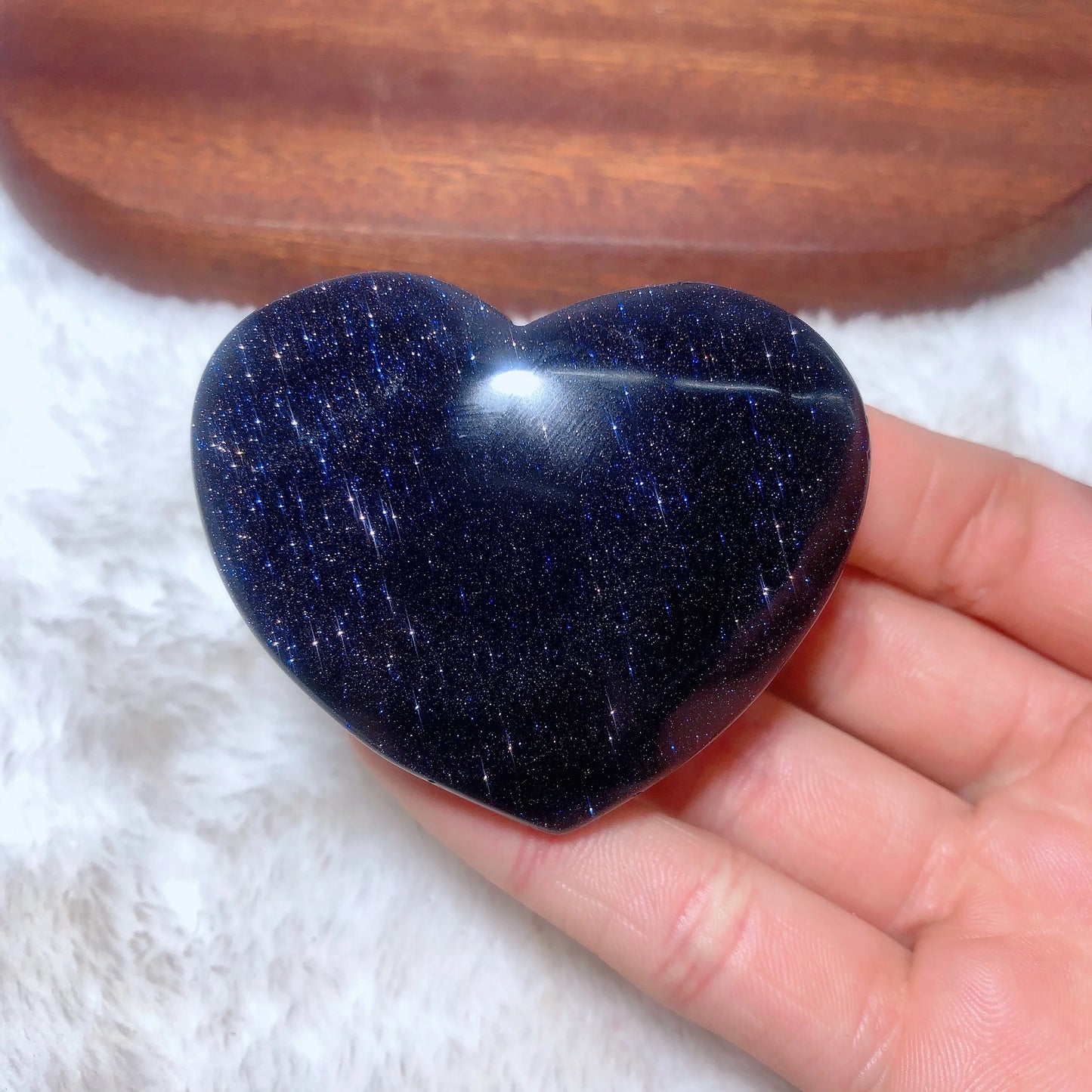 Heart-Shaped Blue Sandstone – A Symbol of Love, Protection, and Spiritual Healing