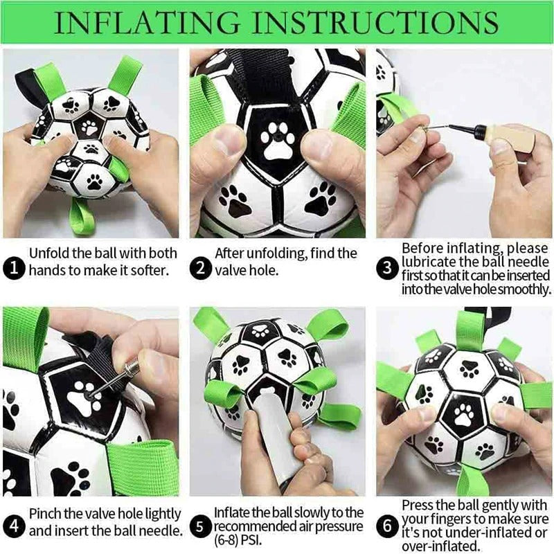 PawFun Interactive Soccer Toy